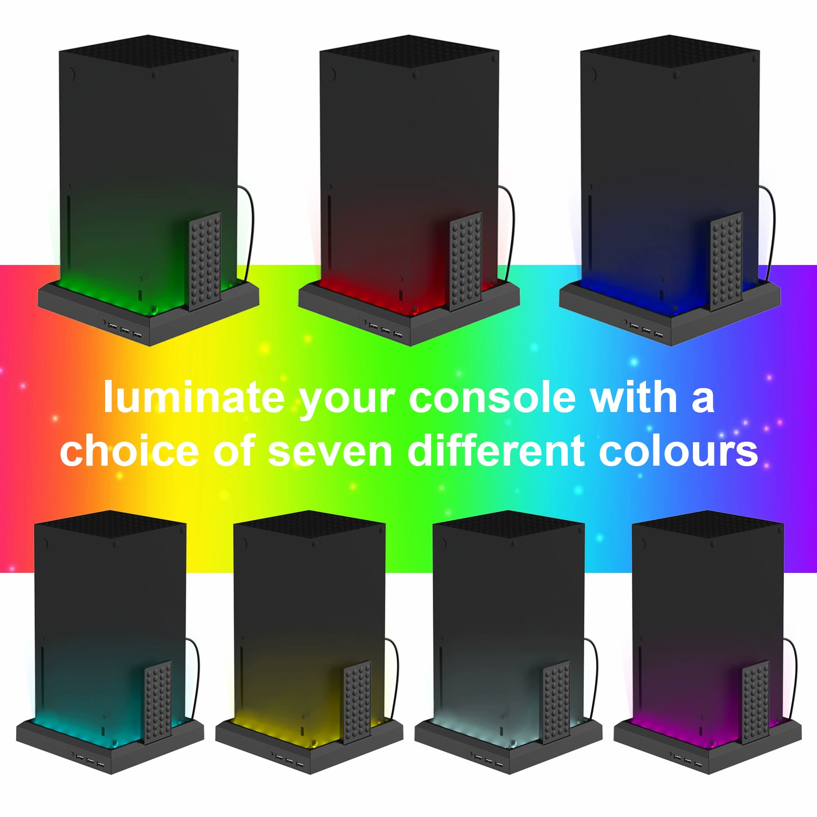 Контроллер Xbox Series X/S с подсветкой RGB, базовый геймплейный аксессуар совместим с PS5 и Xbox