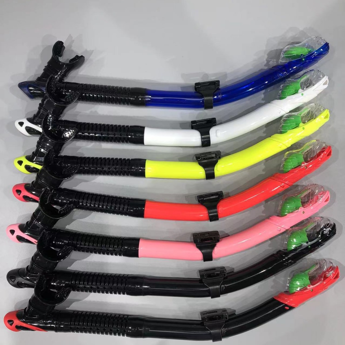 Full-dry diving snorkeling tube snorkeling Sanbao underwater free-diving snorkeling equipment