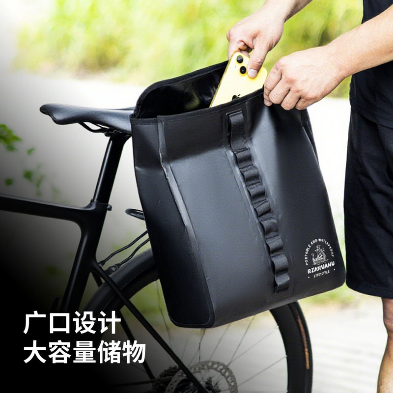 摩托车前挂包座椅后挂包防水收纳包电瓶自行车头盔充电器收纳神器|undefined