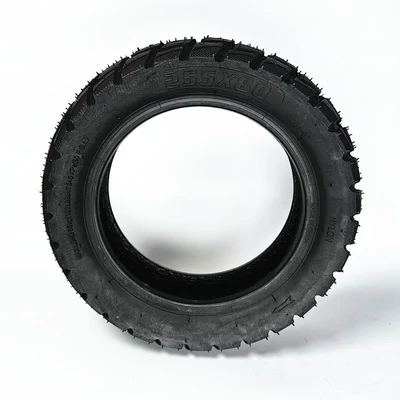 Yolsuzluq şinləri Scooter Pneumatic Tire 255X80 Off-Road