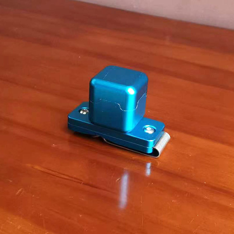 Cinturón cuadrado de aluminio hebilla tipo chocolate tapa metal chocolate clip traje billar varilla cuero cabeza accesorios suministros de billar