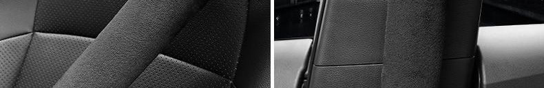 Seatbelt shoulder pad protector for car use, anti-chafing and anti-pressure, soft and comfortable canvas shoulder pad