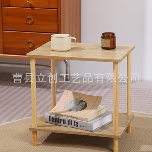 Ready Supply Wooden Coffee Table Modern Simple Small Apartment Living Room Home Second-Hand Small Tea Table Bedroom Creative Low Table