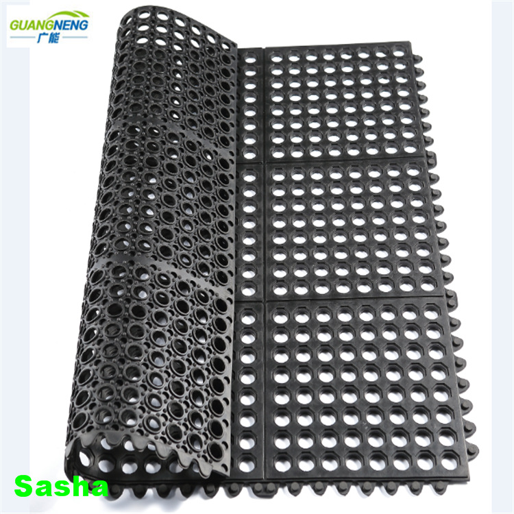 914mm*914mm可拼接橡胶地垫，广泛用于用泳池，茶水间等。sasha