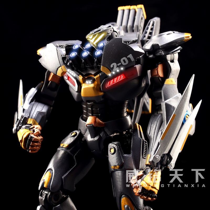 Pacific Rim Mecha Eureka Raider Revenge Danger Ranger Glowing Model Figure Pacific Rim Mecha Eureka Raider Revenge Danger Ranger Glowing Model Figure