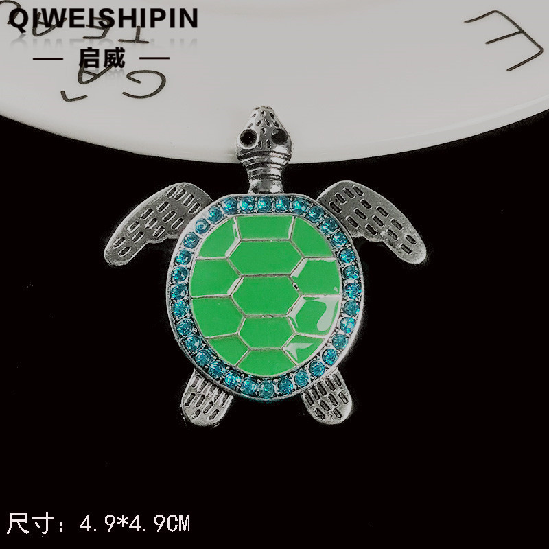 启威新款动物乌龟青蛙配饰 包包汽载出风口钥匙扣配件 合金配件|undefined