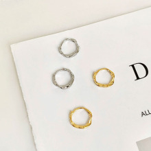 银家耳环S925银耳饰莫比乌斯日韩专柜配饰精致女优雅设计感小众潮