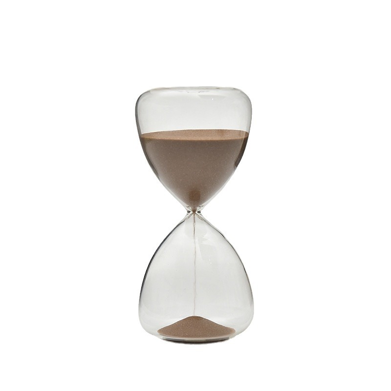 15 minutos de vidrio reloj de arena temporizador reloj de arena redondo regalos creativos para el hogar reloj de arena decoración de viento moderno image 5
