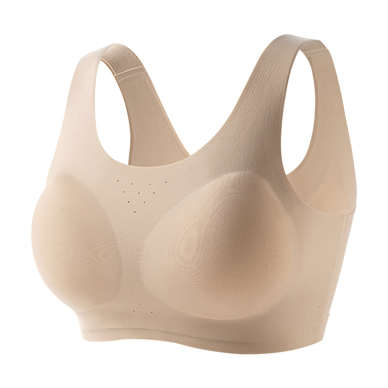 Nuevo tipo de segunda etapa anti-bombres estudiantes en desarrollo ropa interior de niñas cómodas y ligeras de espalda hermosa chaleco en forma de U para el pecho