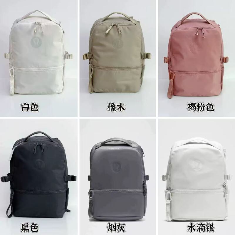 New Lululemon22L Wide Shoulder Strap Newcrew Backpack School Bag Travel Waterproof Computer Bag New Lululemon22L Wide Shoulder Strap Newcrew Backpack School Bag Travel Waterproof Computer Bag