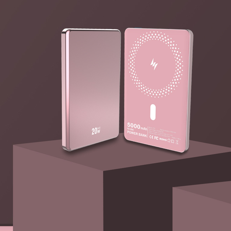 軽量磁気ワイヤレスパワーバンク急速充電大容量 10000mah 15 ワットアルミ合金モバイル電源|undefined