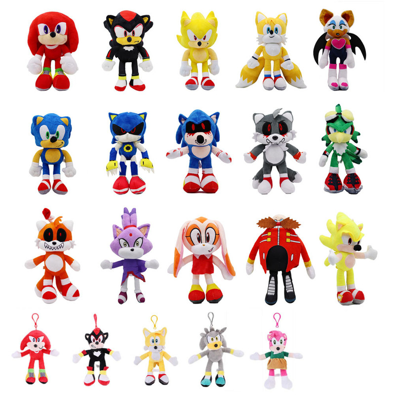 New full range Sonic doll SuperSonic Hedgehog Sonic plush toy factory primary source