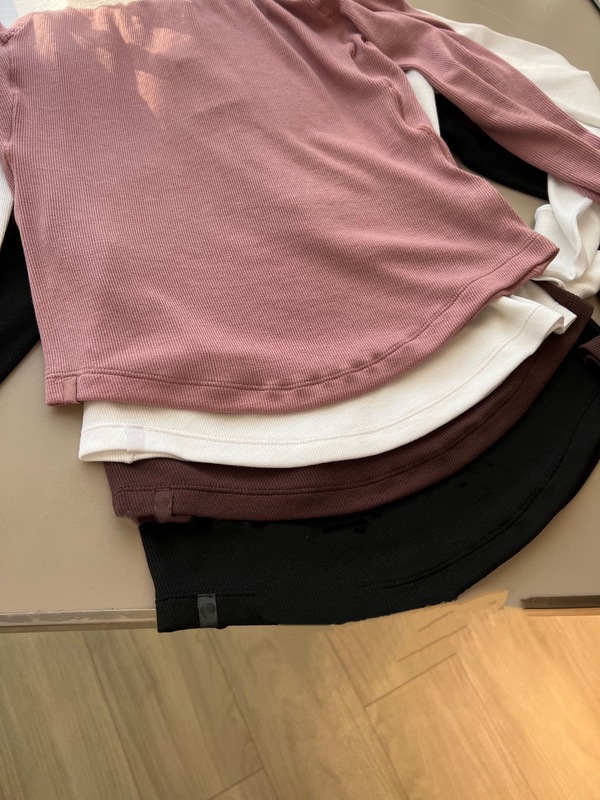 090106 秋季新款女士长袖亨利衫莫代尔轻薄透气修身打底衫上衣|undefined