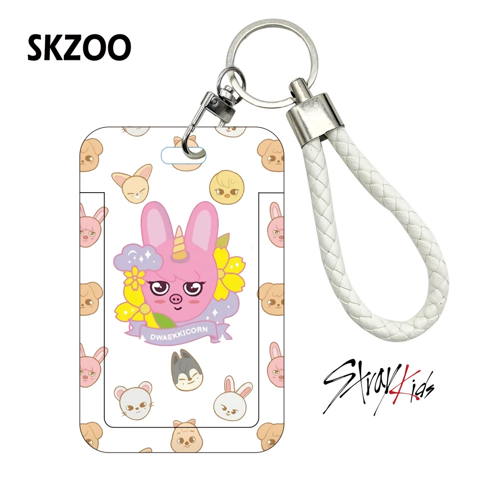 Карта Stray Kids Cartoon SKZOO, идентификационная карта студента, карта студента, карта риса студента, карта, дверь-дверь запрещена, документы для работы, набор