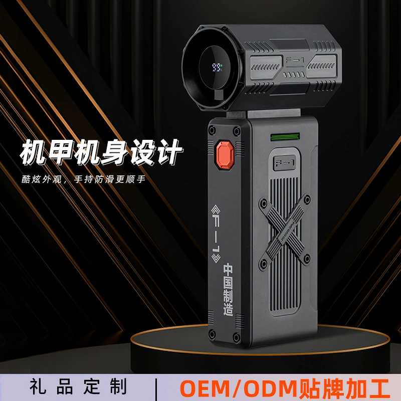 Трансграничный F1 меха высокоскоростной ручной вентилятор большой ветер цифровой дисплей турбо вентилятор открытый портативный мини-USB вентилятор