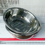 不锈钢盆厨房洗菜盆子大容量面盆餐盆 加厚多用圆盆沙拉盆料理盆