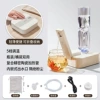Off-white book style [second-speed heating * 5-level temperature control * dual-purpose bottle insertion/bucket connection]
