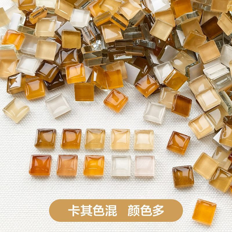 混色1200粒1公斤水晶马赛克贴片1千克1厘米小颗粒手工亲子1KG特卖|undefined