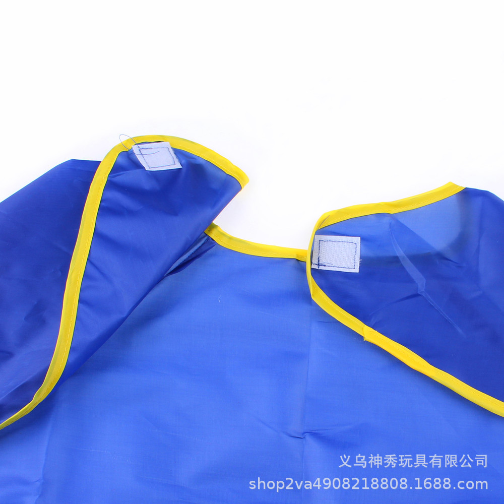 Pintura infantil pintando abrigo graffiti pintando ropa pintando arte pintura delantal impermeable respirable mangas largas bebés comidas anti-vestida