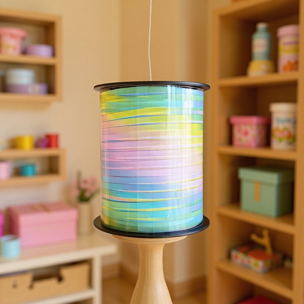 250 yardas de cinta de película arcoíris con revestimiento láser para pancartas de fiestas de cumpleaños, decoración de salones de boda, y varias longitudes disponibles.