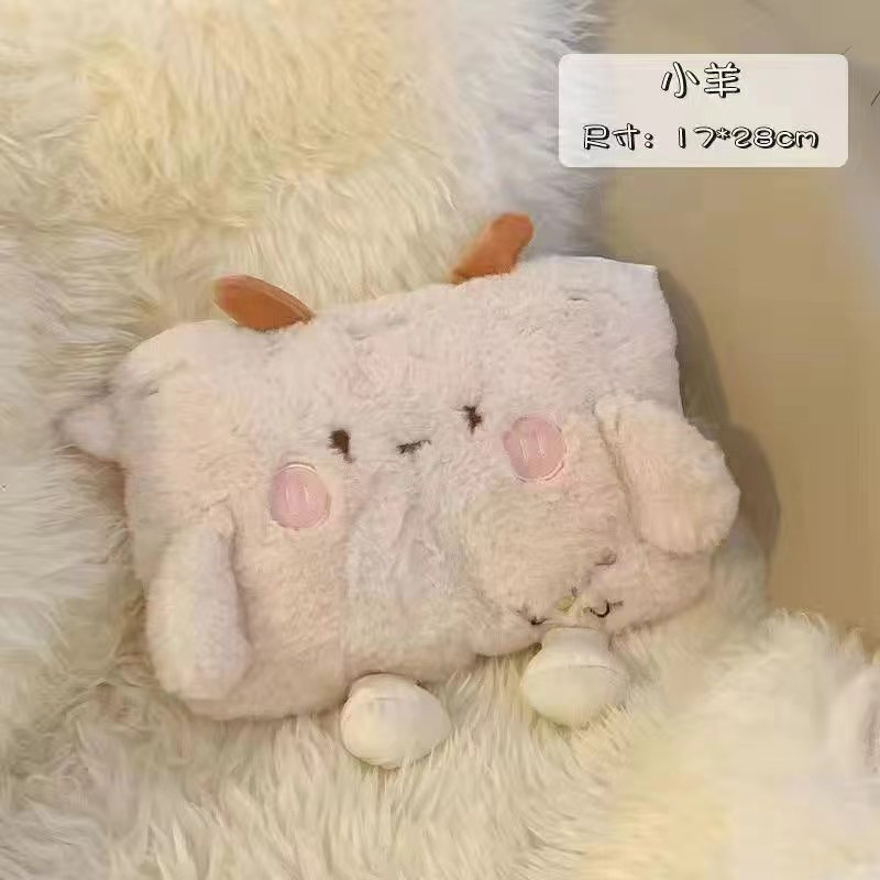 2025新款国标防爆小熊热水袋充电式暖宝宝宿可爱毛绒宿舍暖床神器|undefined