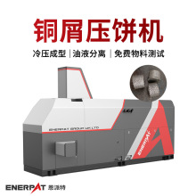 铜屑压饼机 大产量铜削压块机 可废液收集 美化车间环境环保