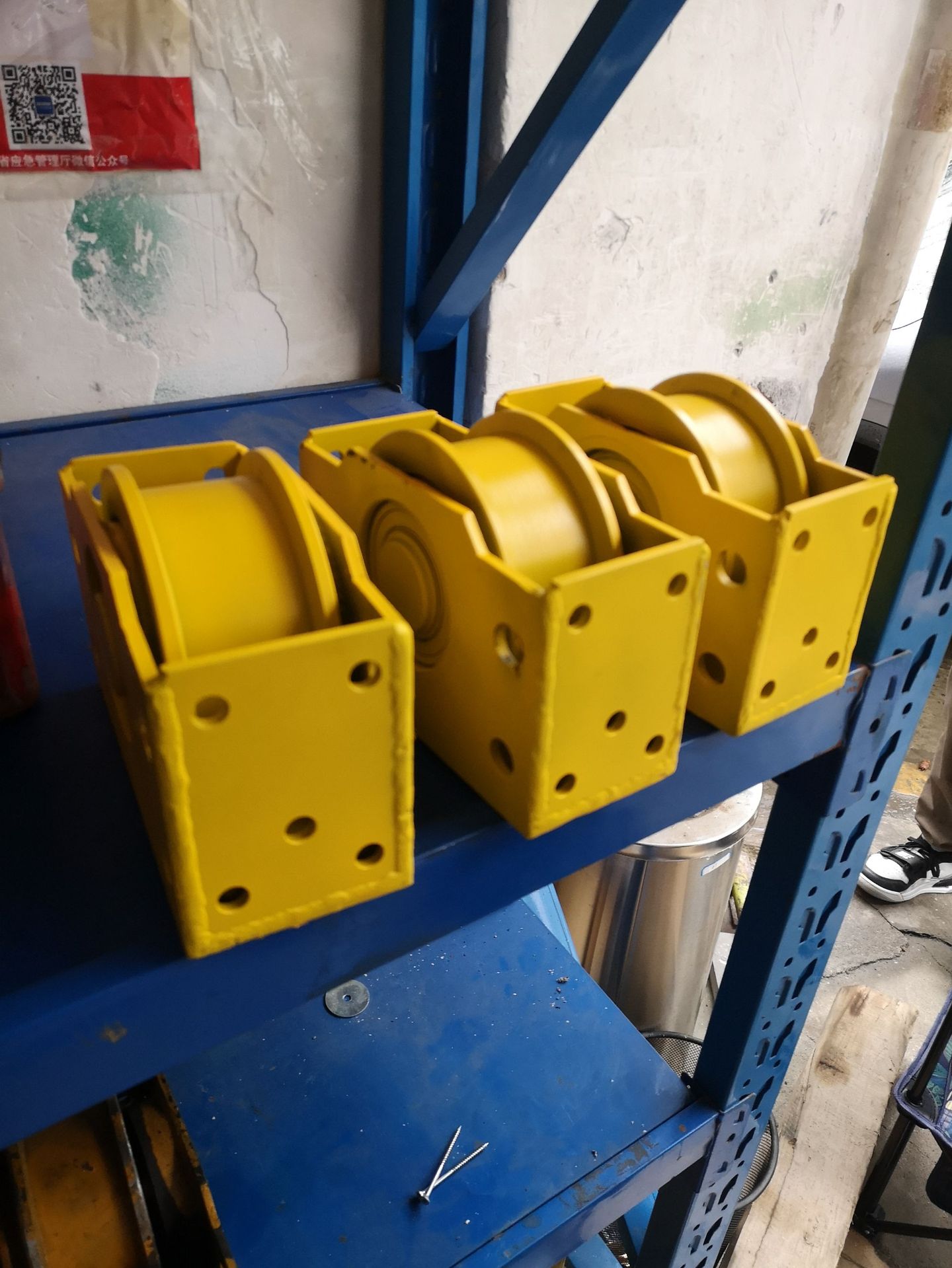 盾构机配件 海瑞克喂片机行走轮盒  老款-凸