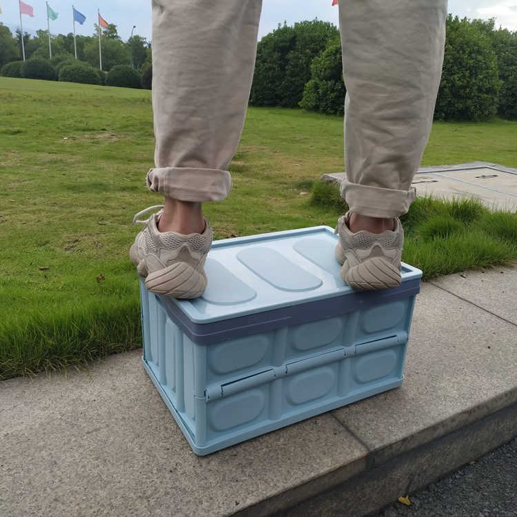 汽车后备箱收纳箱储物箱车内收纳盒车载置物整理车用用品大全折叠详情图5