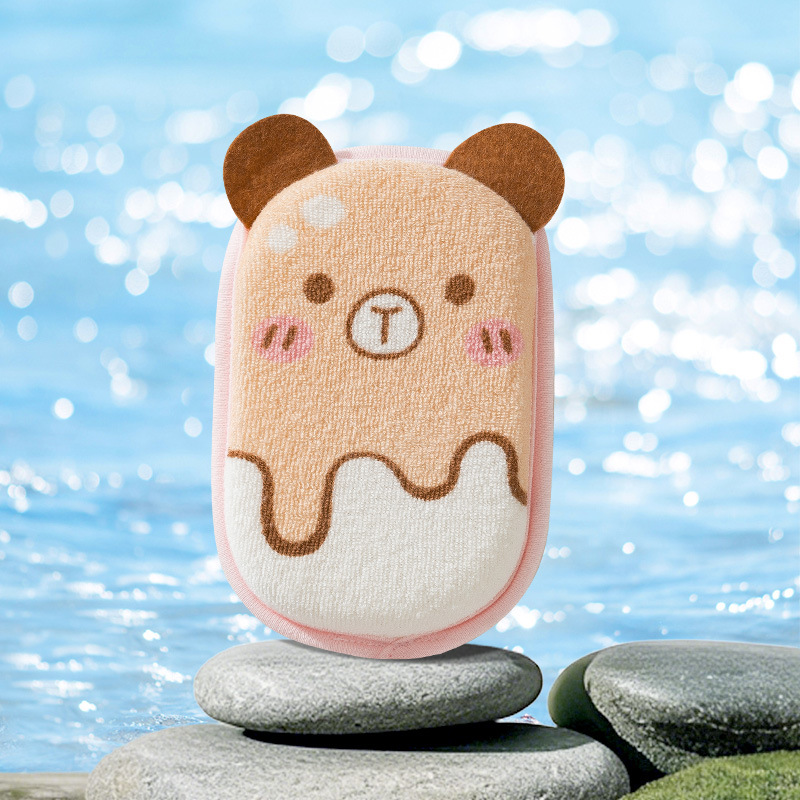 Algodón de baño para bebés Productos de baño para bebés Limpiar para bebés Esponja de baño Productos de baño para recién nacidos
