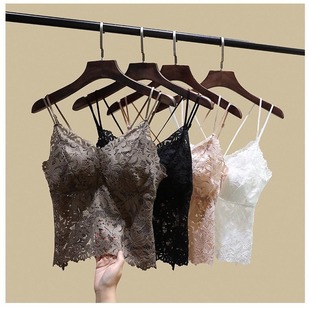 Factory Direct Sales New Product Bottoming Camisole for Girls, Anti-Exposure Tube Top Intimates, Lace Beautiful Back and Chest Wrap for Women