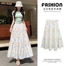 ��ʽ������ɫ������ȹŮ�ļ��¿���������黨����ȹ���z���Lȹ��