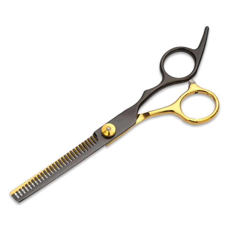 Directo de fábrica de acero inoxidable tijeras de peluquería Liu Hai tijeras planas tijeras de dientes tijeras de adelgazamiento peluquería herramientas de peluquería en casa