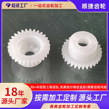 赛钢齿轮 尼龙齿轮 塑料齿轮 双层齿轮加工注塑非标定制电机齿轮
