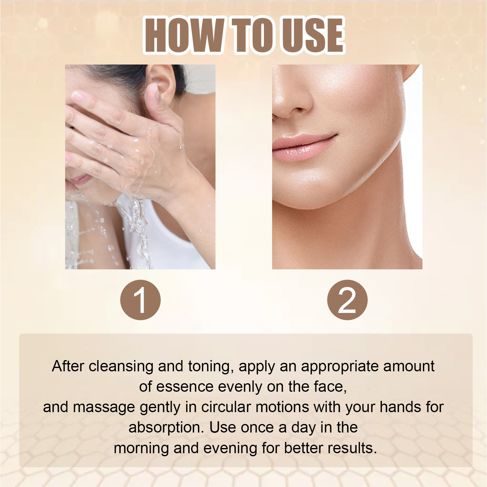 EELHOE Bee Venom to weaken facial fine lines, tighten moisturize skin, and prevent aging essence_voghion.com