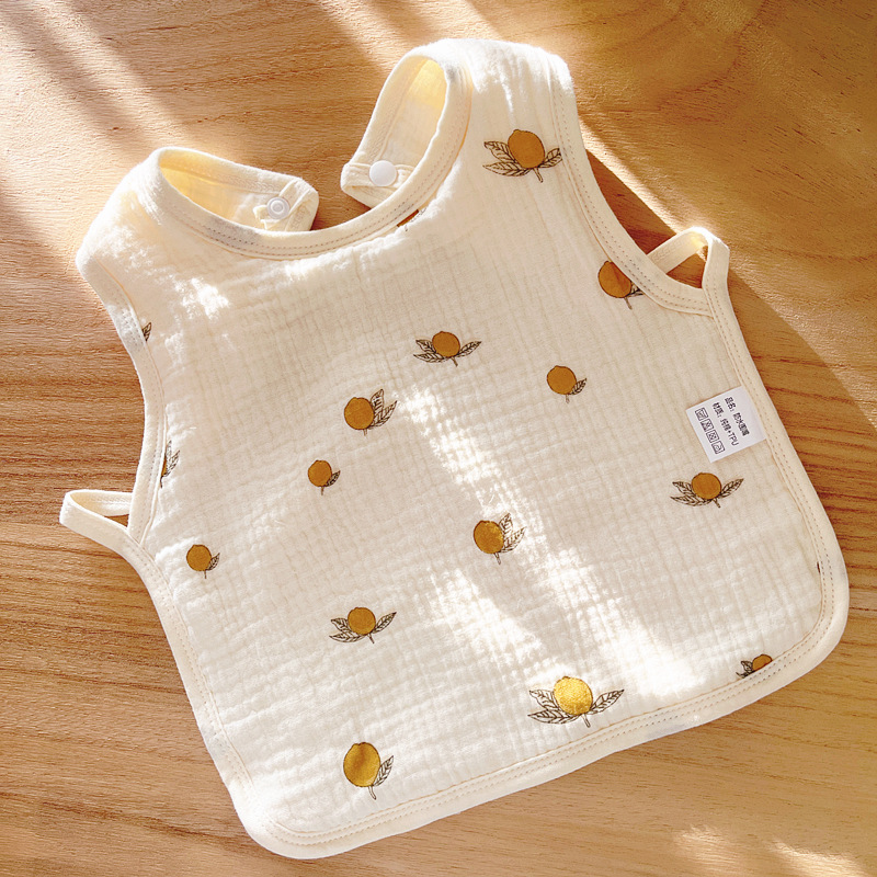 Babecera de algodón para bebés y bebés, toalla de saliva impermeable, toalla de almohadilla de leche anti-vomitación, bolsillo de comida, otoño y invierno