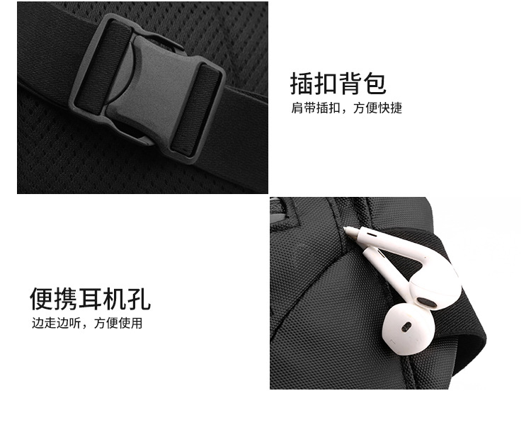 WEPOWER's new casual outdoor waist bag, sports phone, running bag, fitness, waterproof pu waist bag for both men and women undefined