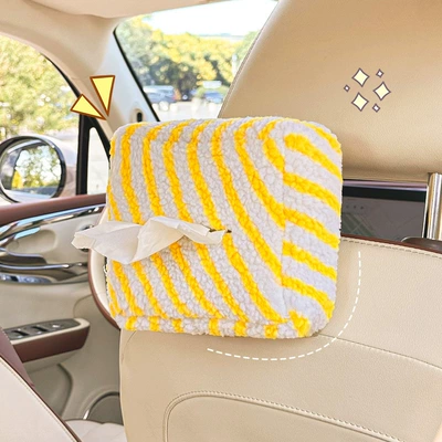 Box Simple Car Tissue Hanging — Car tissue box/set