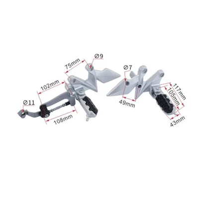 Electric vehicle pedal – Mexico Model Suitable for