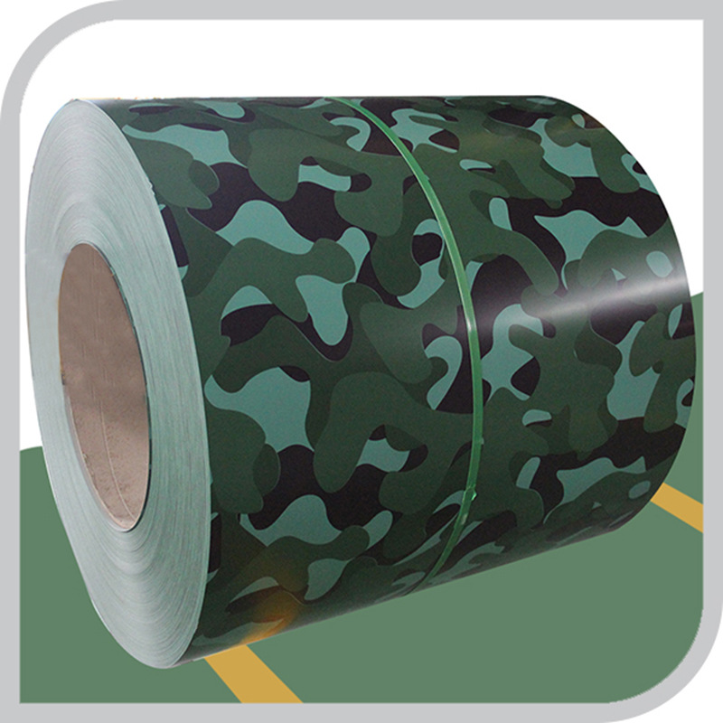 厂家现货供应印花迷彩彩涂卷定做数码彩涂板镀锌卷