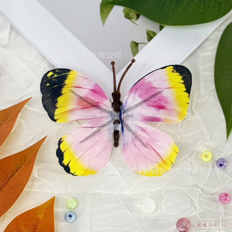 仿真花仿真蝴蝶 3D打印立体蝴蝶DIY高跟鞋鞋花饰品装饰配件氛围感|undefined