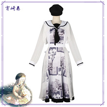 世界计划pjsk 25时宵崎奏连衣裙印花cosplay制服裙套装洛丽塔服饰
