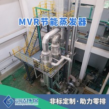 高浓度高盐循环水结晶装置 高效MVR节能蒸发器 污水设备生产厂家