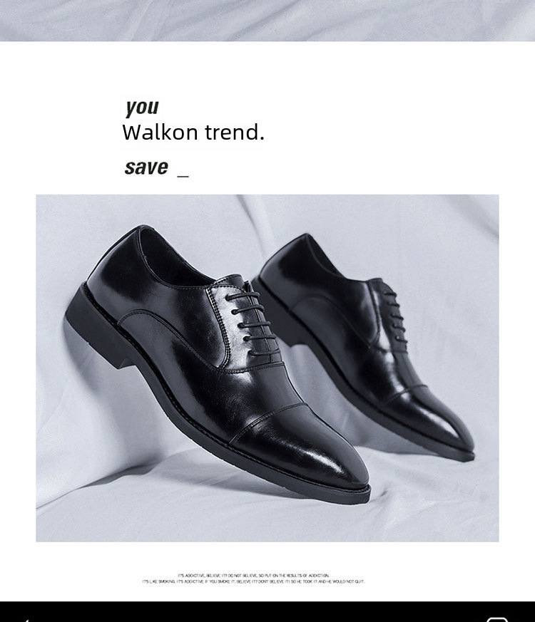 Scarpe da uomo in pelle a tre connettori, scarpe casual da lavoro, scarpe da uomo eleganti, scarpe da abito britanniche, scarpe da sposo da uomo, scarpe da sposa 8038-R_voghion.com