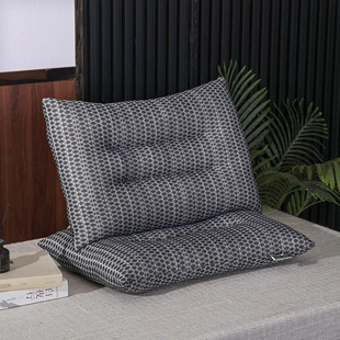 New Graphene Latex Pillow Thai Natural Latex Particle Pillow Core Cross-Border Sales Gift Pillow Wholesale Manufacturer