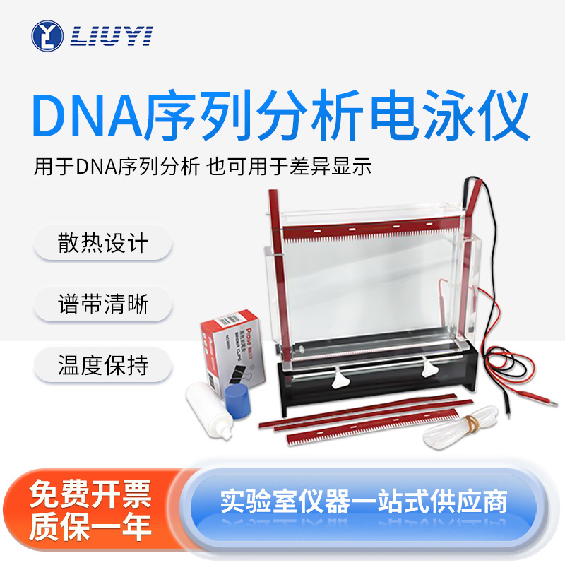 南北仪器DYCZ-20A/B/C/D分析电泳仪DNA序列电泳槽北京六一