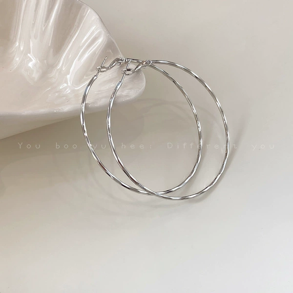 [2934波光粼粼【银色6cm】一对]