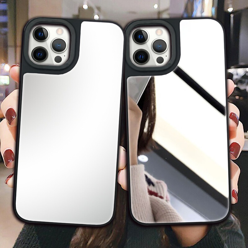 Mirror Phone Case for iPhone 16, Apple 17 Pro Max Protective Cover, 15 Mirror, 14 Material Wholesale, Suitable for 12, 13