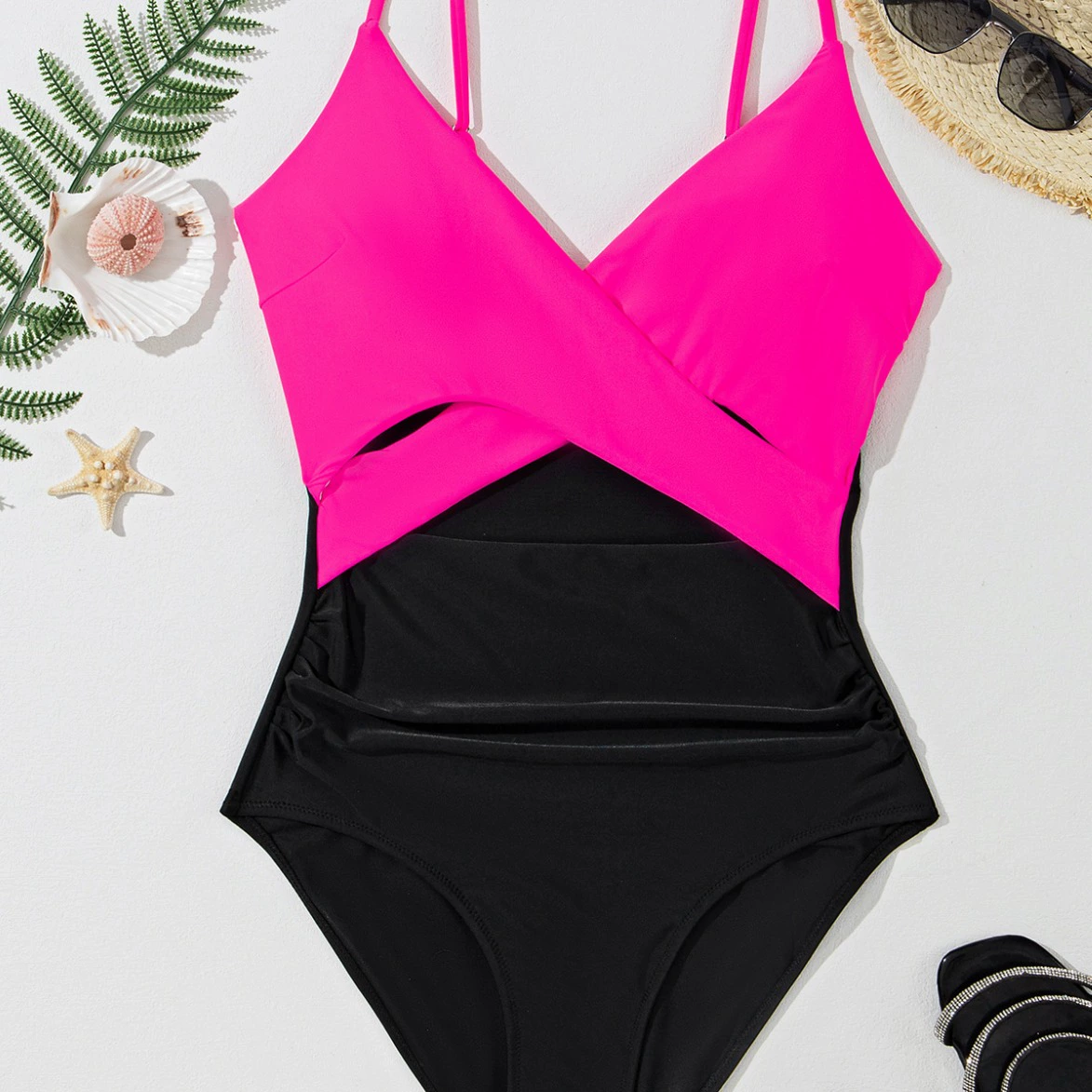 Beach summer swimwear, bodysuit for swimming
