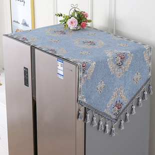 refrigerator cover cloth refrigerator cover single door double door refrigerator towel washing machine cover cloth universal cover towel dust cover curtain