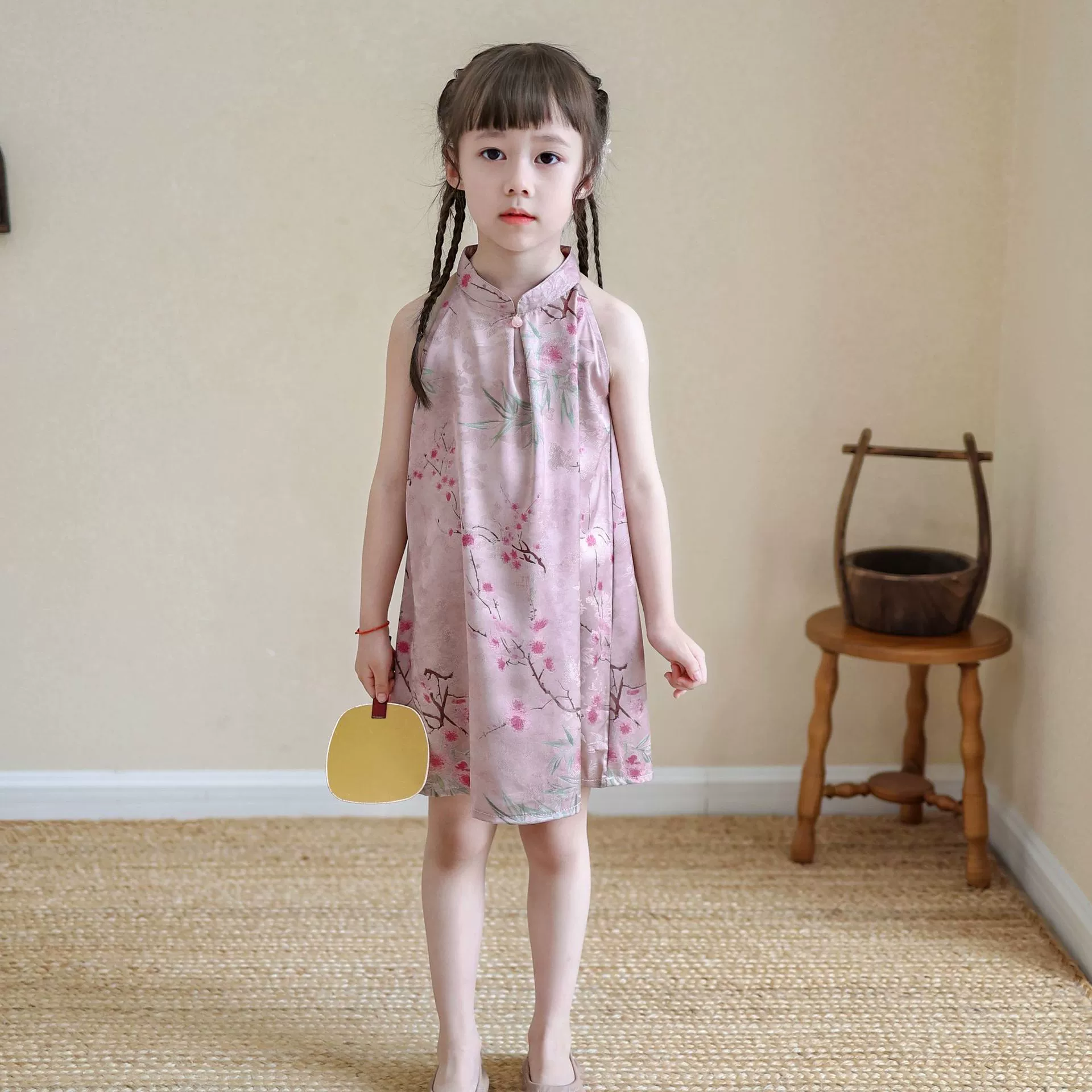 Vest, summer children's Hanfu, cheongsam, Chinese style